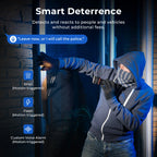 WiFi Outdoor Dual Lens Security Camera with 3K Video, Spotlight & Motion Alerts
