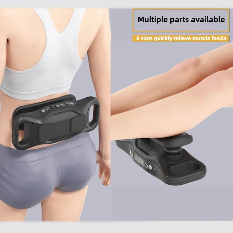 Cordless Deep Tissue Vibration Massage Gun for Home and Travel Use