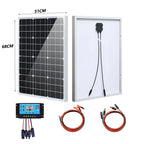 1000W 18V Rigid Solar Panel for Camping or Home