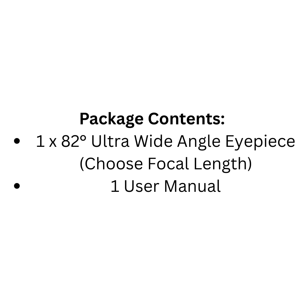 1.25-Inch Ultra Wide Angle Eyepiece for Telescopes