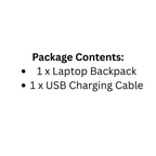 Expandable Business Travel Backpack for Laptop & Essentials