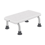 Adjustable Non-Slip Bathroom Chair Sturdy Aluminum Stool for Toilet & Daily Support