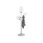 Freestanding Iron Clothes Rack Space-Saving Hanger for Indoor Storage & Home Organization