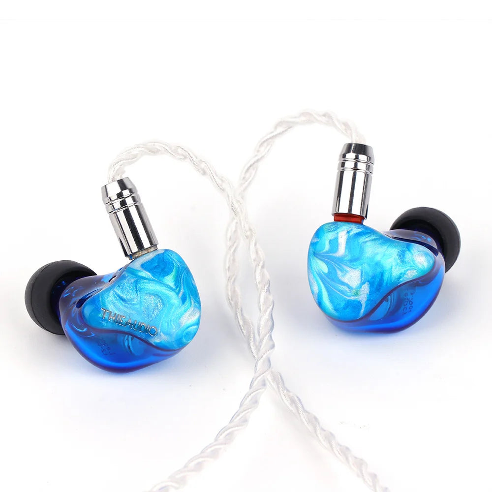 2-Driver Hybrid Earphones With Detachable Cable For Musicians