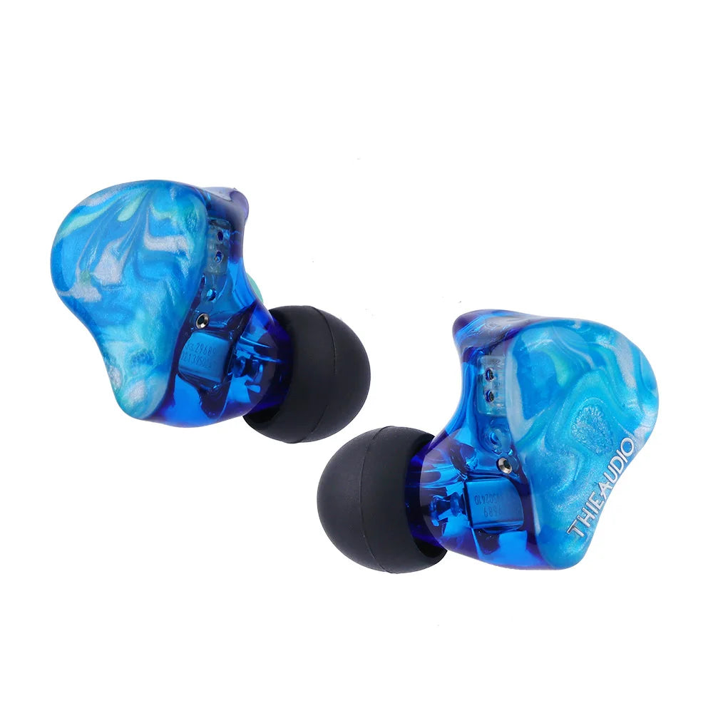 2-Driver Hybrid Earphones With Detachable Cable For Musicians
