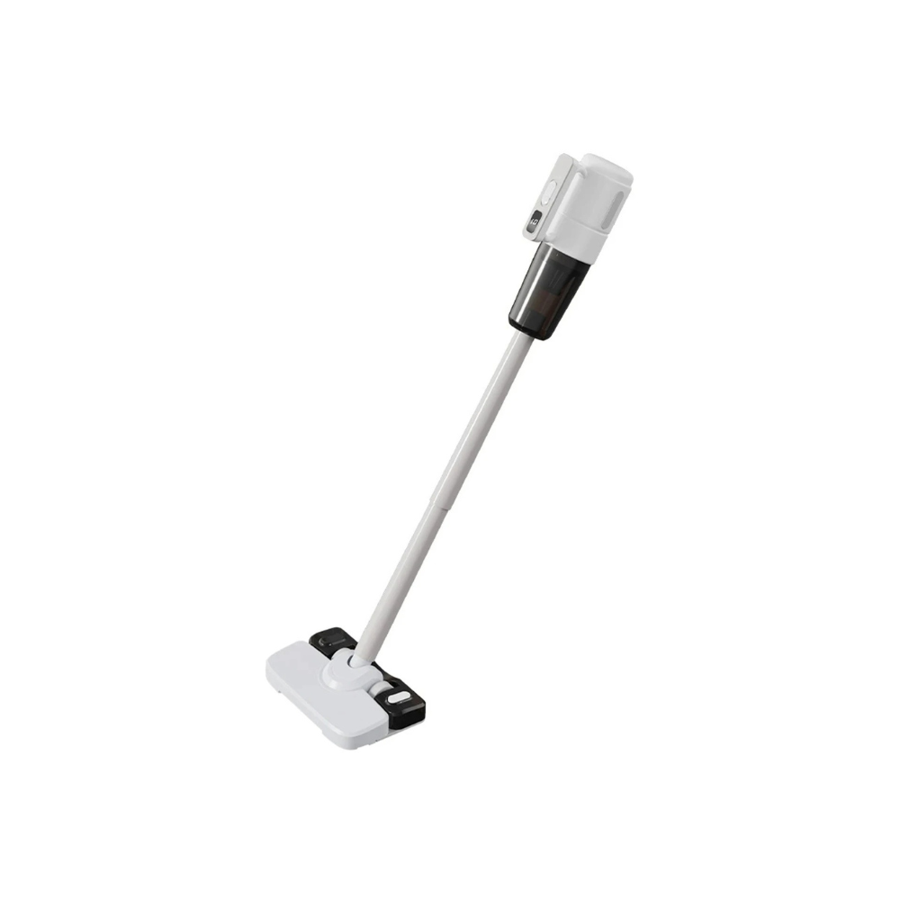 2-in-1 Cordless Vacuum Cleaner with Rotating Brush, HEPA Filtration, 30-Min Runtime
