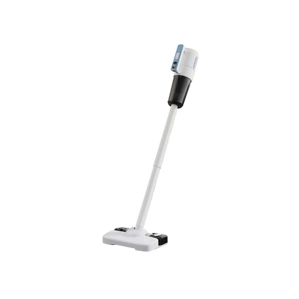2-in-1 Cordless Vacuum Cleaner with Rotating Brush, HEPA Filtration, 30-Min Runtime