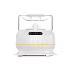 Cordless Dog Grooming Vacuum Cleaner with Hair Brush White