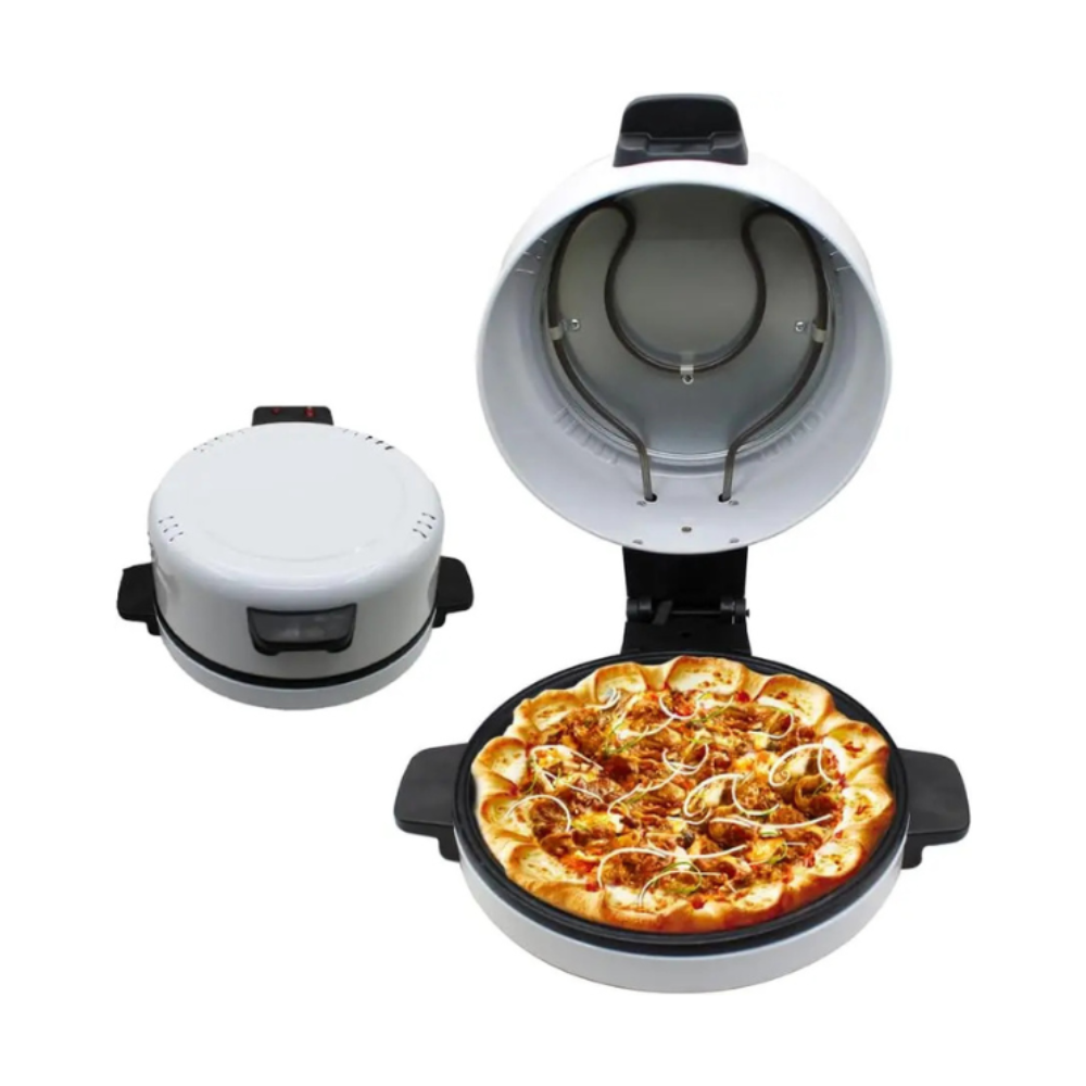 Portable Home Pizza Machine, 2000W Nonstick Electric Oven for Patio, RV & Kitchen