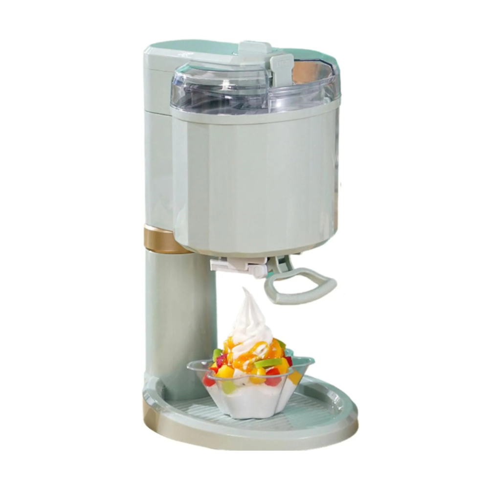 Portable 1L Ice Cream & Yogurt Maker – Easy Soft Serve at Home