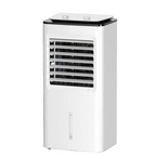 Home Cooling Fan with Remote Large Water Tank and Adjustable Wind Settings White