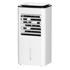 Home Cooling Fan with Remote Large Water Tank and Adjustable Wind Settings White