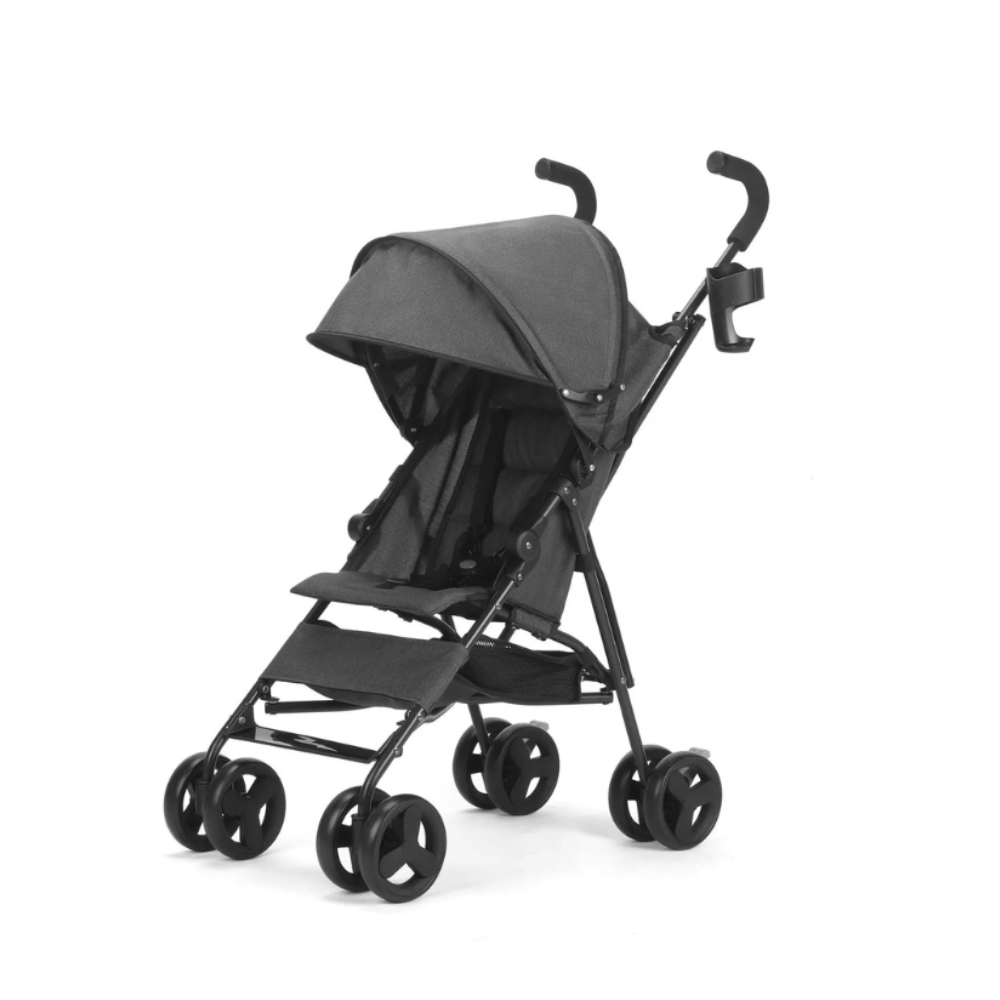Lightweight Foldable Travel Stroller with Stainless Steel Frame for Ages 0-6Y