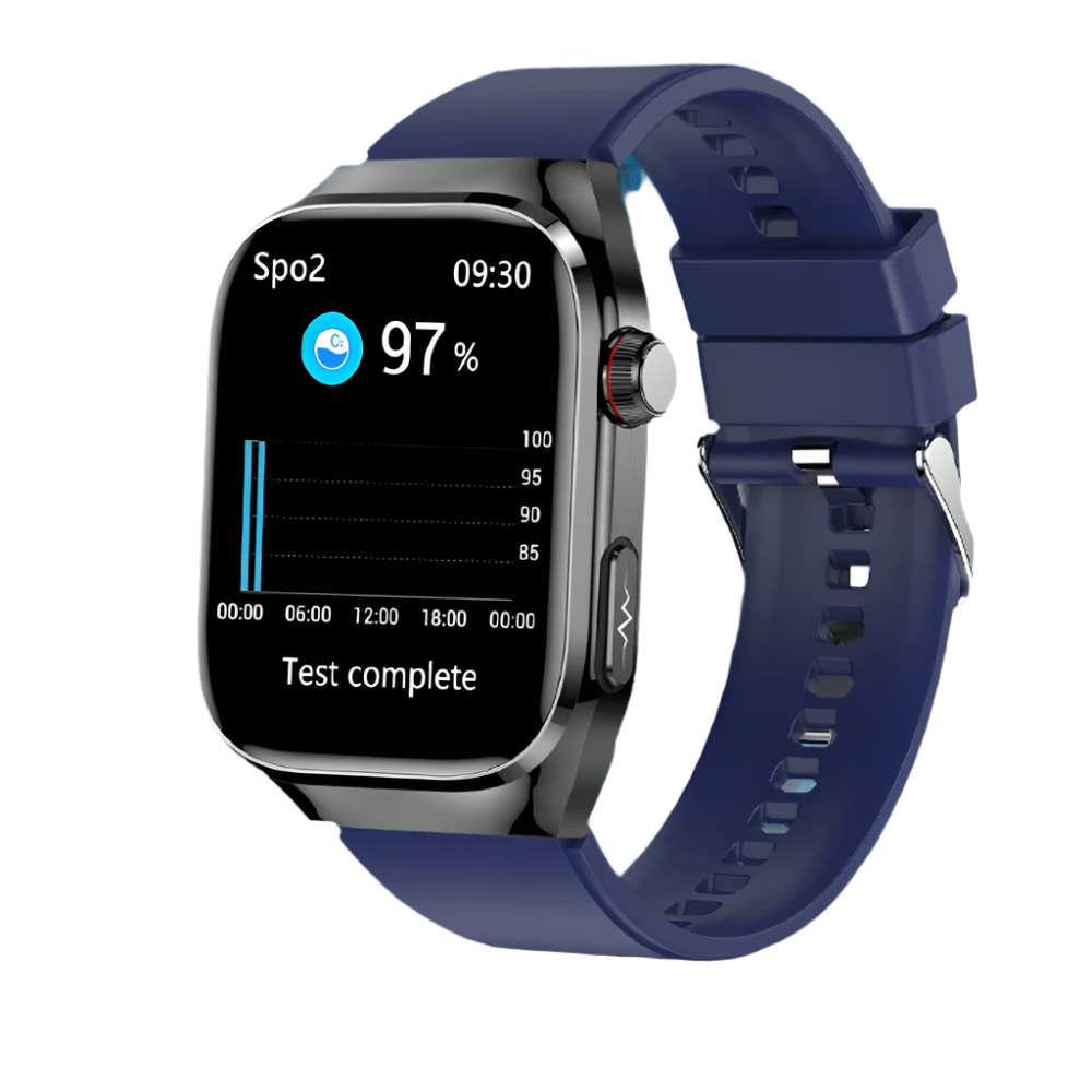 2.04" AMOLED Smartwatch with Body Fat & ECG Tracker