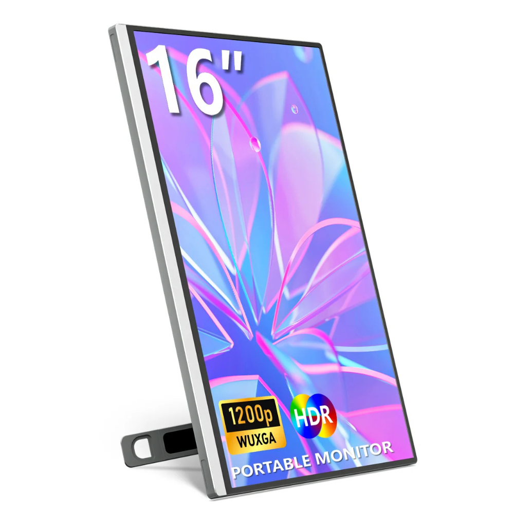16" 60Hz Portable IPS Display with USB-C, Dual Speakers, Matte Screen