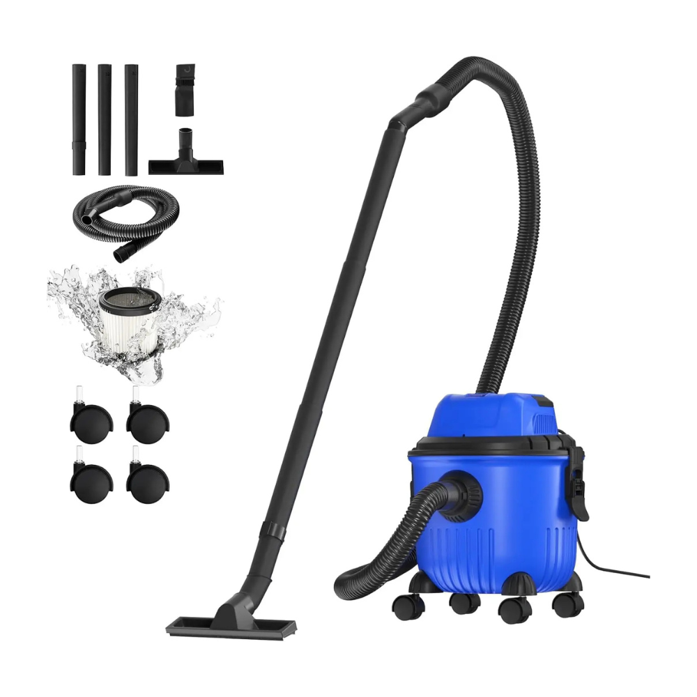 15L Wet & Dry Vacuum Cleaner with Blower Function and Accessories