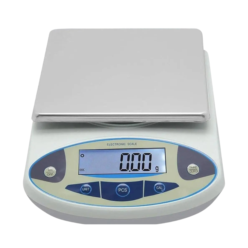 0.001g Digital Analytical Balance with 500g Capacity & Wind Shield