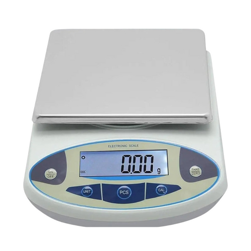 0.001g Digital Analytical Balance with 500g Capacity & Wind Shield