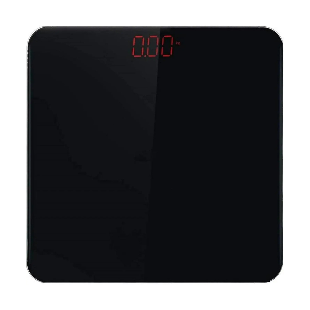 Digital Bathroom Body Scale with Tempered Glass & LED Display – 180kg Capacity