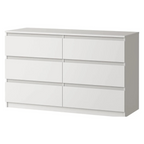 Modern Storage Cabinet with Smooth-Glide Drawers & Anti-Tip Design for Bedroom or Hallway