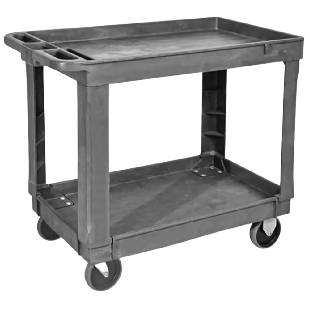 Portable Folding Wagon Cart for Outdoor, Grocery, and Garden Use with Durable Wheels