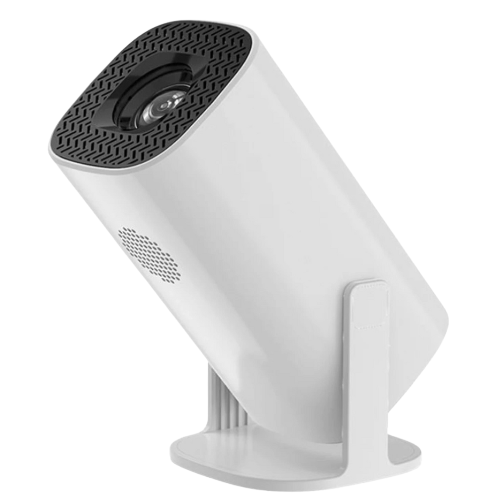 Compact Home Theater Projector 240 Lumens 720P Dual-Band WiFi Bluetooth 5.0 White