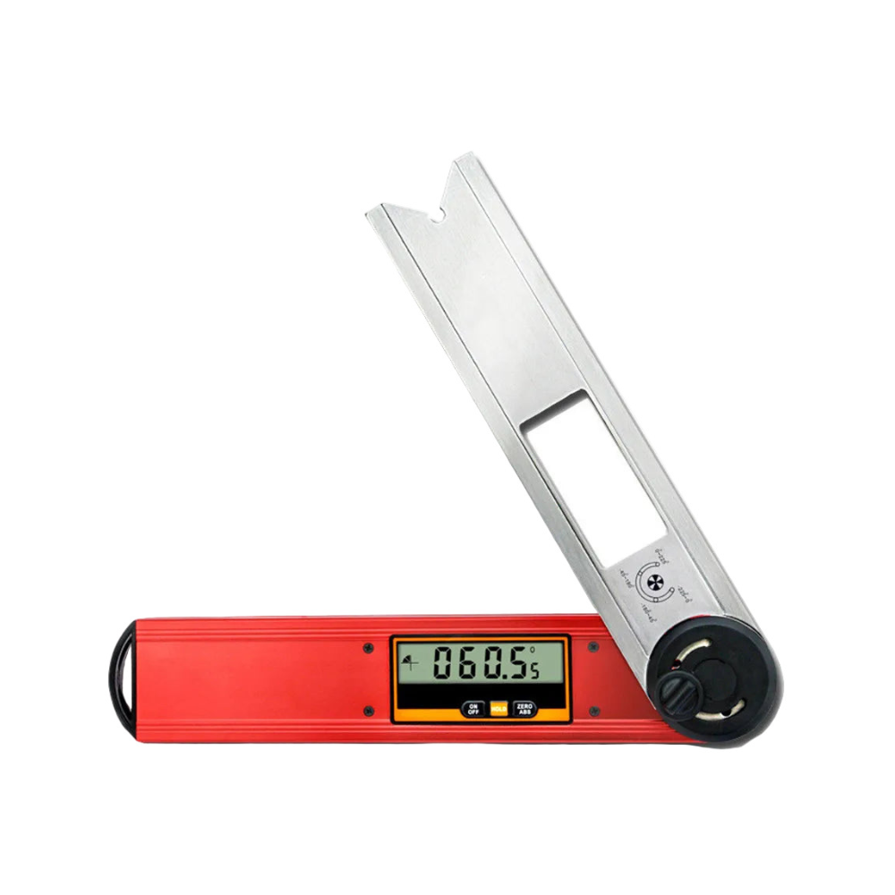 Electronic Digital Angle Finder 360° Rotating Protractor with Bubble Level for Precise Measuring