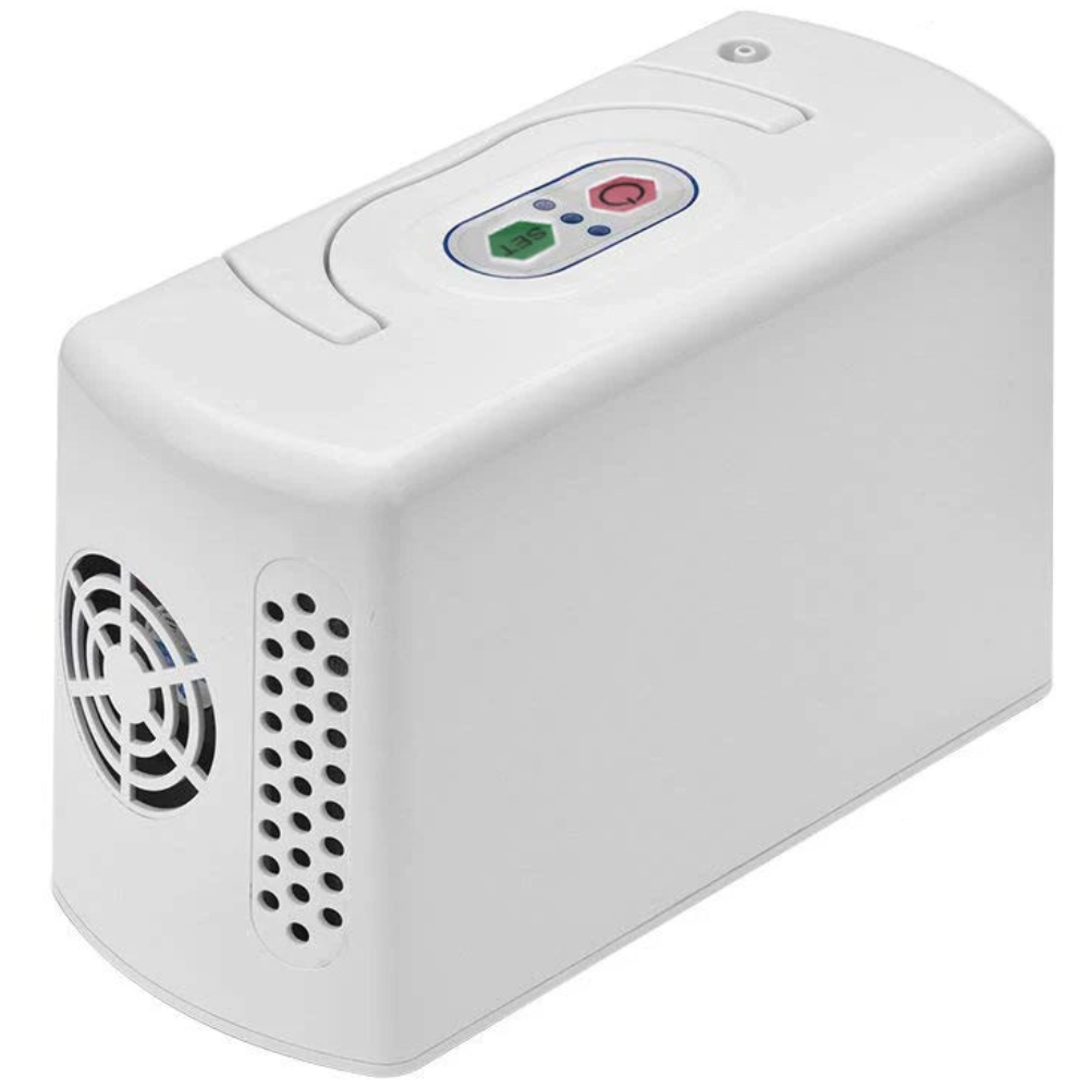 Portable 3L Oxygen Concentrator with Rechargeable Battery Quiet & Lightweight for Home, Travel & Car Use