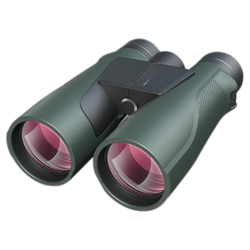 Portable 12x50 Binoculars with High Definition Optics for Birdwatching and Outdoor Viewing