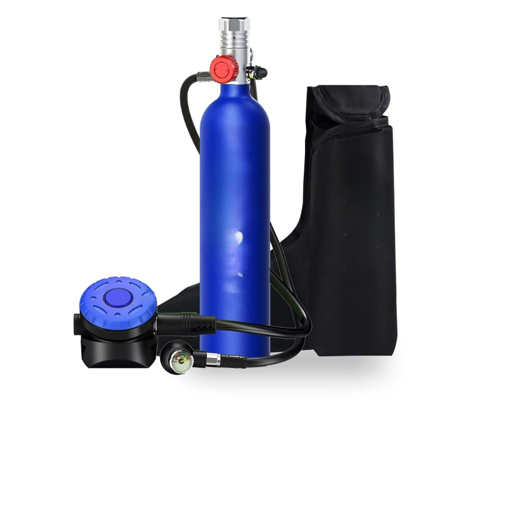 1L Mini Scuba Diving Tank with 15-25 Min Breath Time