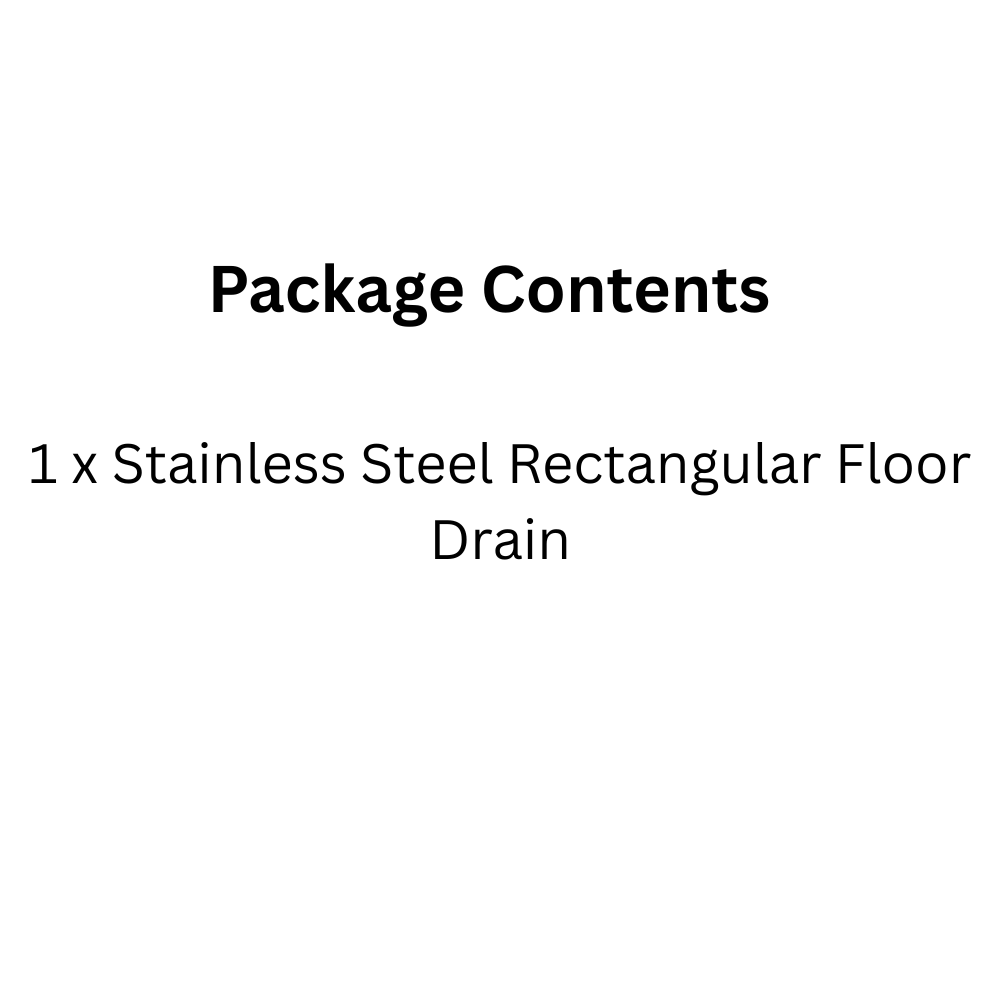 Universal Stainless Steel Floor Drain for Bathroom or Hotel