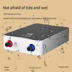 Compact Wall-Mounted Tankless Electric Water Heater for Kitchen & Bathroom