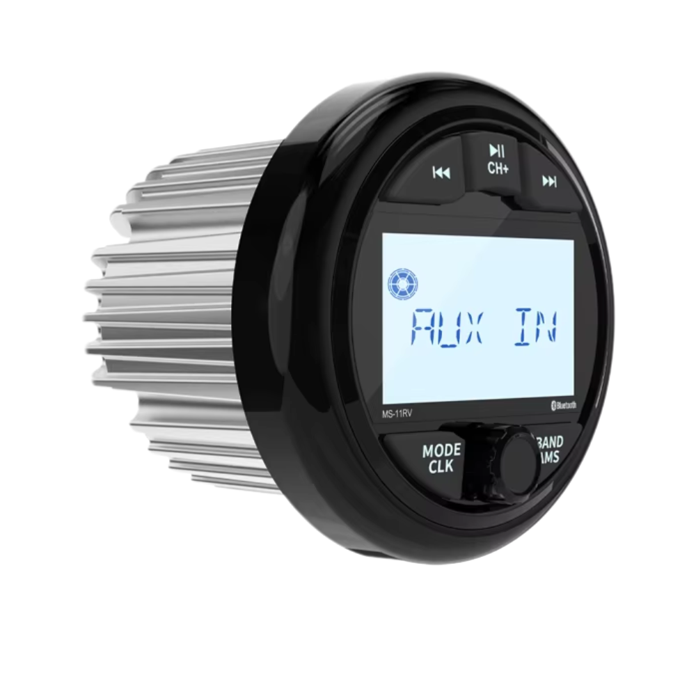 Bluetooth Marine Stereo Radio with FM/AM – Waterproof Audio System for Boats & Outdoor Vehicles