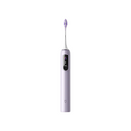 Smart Sonic Toothbrush with Display – 4 Cleaning Modes, 180-Day Battery, Travel Lock, Purple
