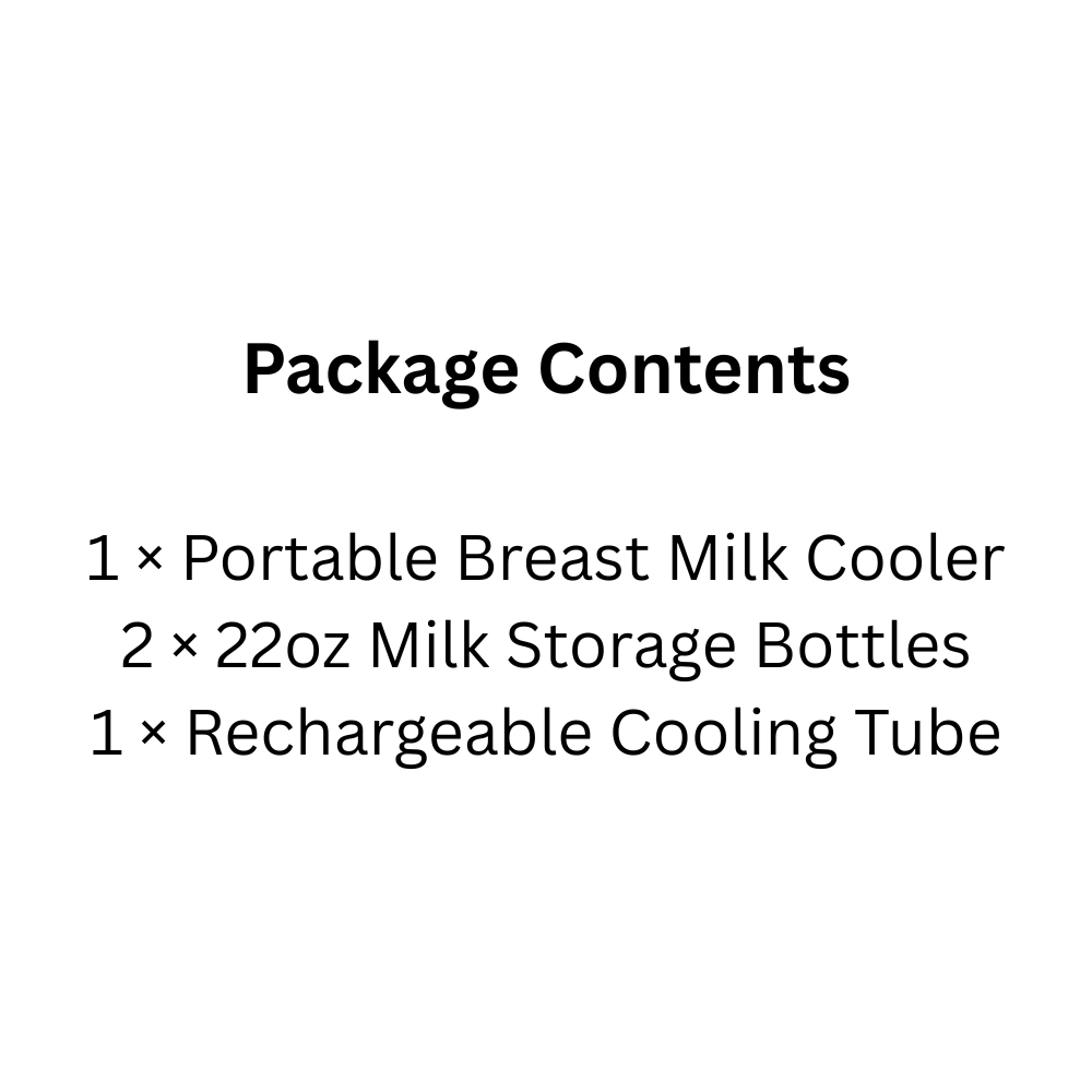 Portable 22oz Breast Milk Cooler with 24H Rechargeable Chilling Cordless & Travel-Friendly