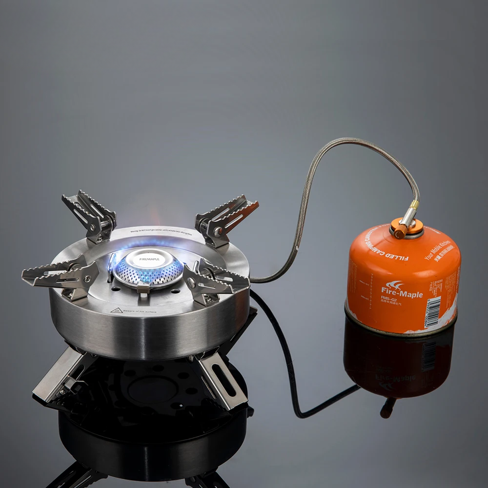 4400W Outdoor Split Gas Burner with Double Preheat System and Carry Case