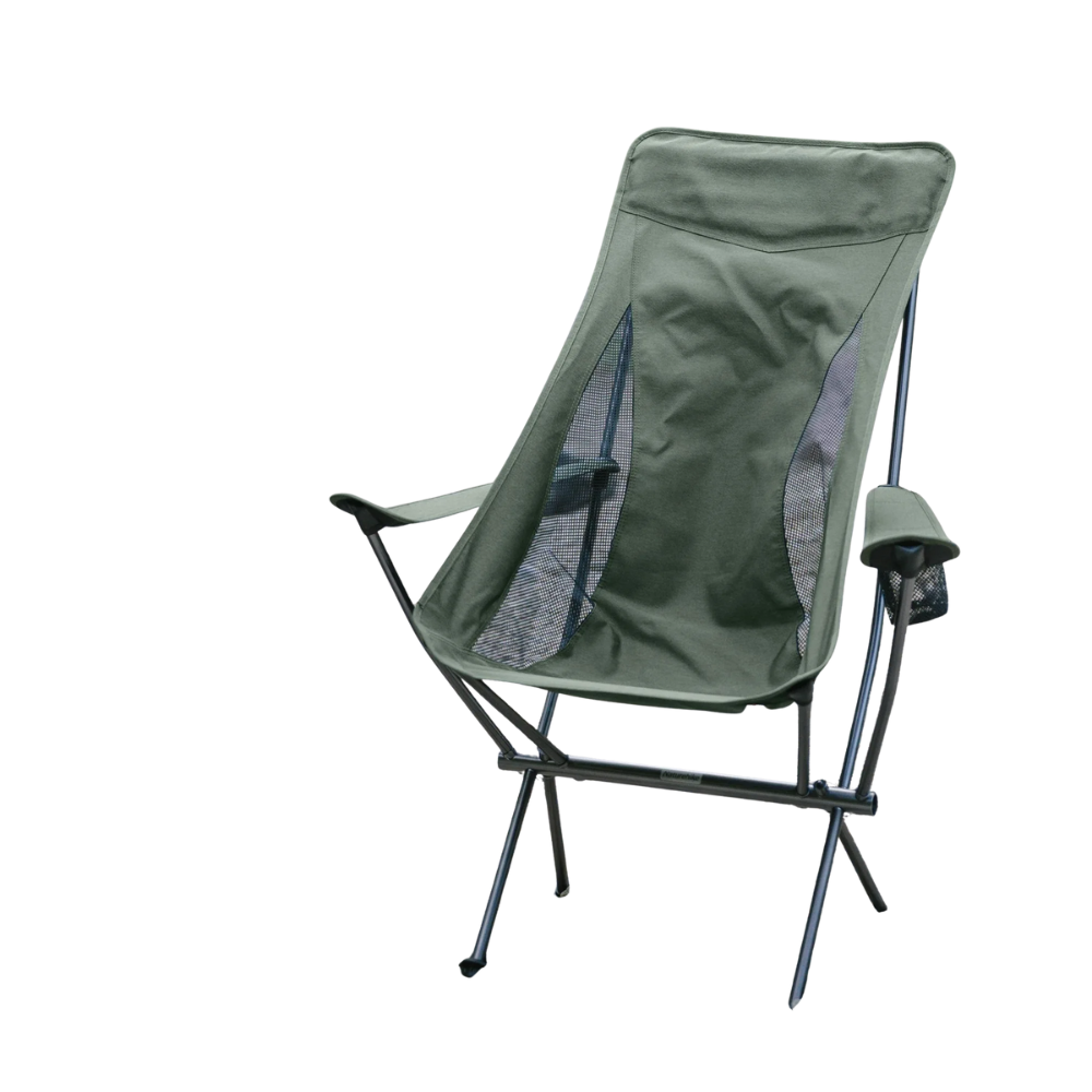 Compact Outdoor Chair with Durable Frame Ideal for Camping, Fishing & Travel