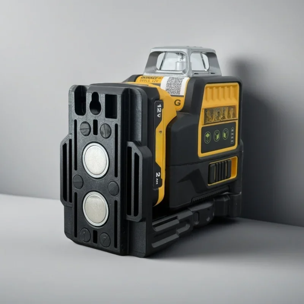 Rechargeable 360° Green Laser Level 12-Line with Battery, Charger & Carry Case