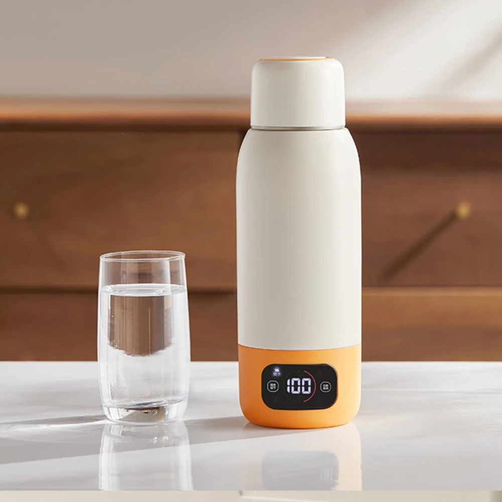 Travel Electric Kettle 600ml Stainless Steel, Auto Shut-Off, Smart Temp Control