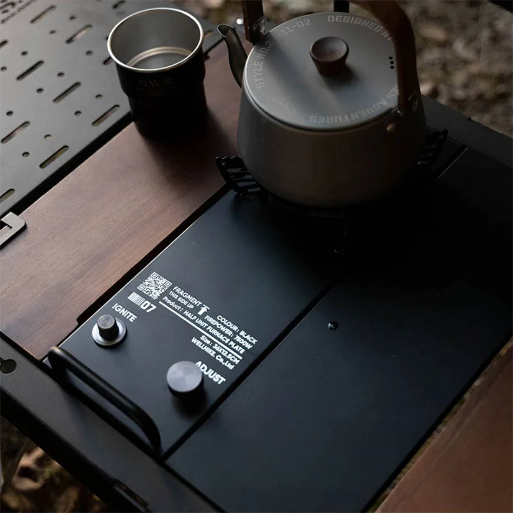 Aluminium Alloy Outdoor Gas Stove Table with Triple Burners