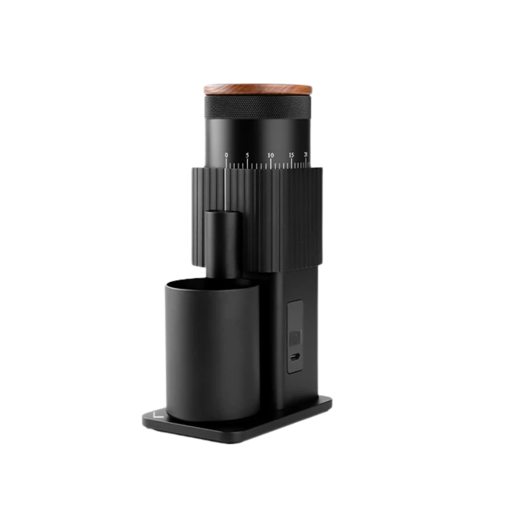 Rechargeable Coffee Grinder – CF Wisdom ZM-ECG09 Precision Grinder for Travel, Office or Home Use