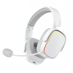 Wireless Gaming Headset with Noise Cancelling Mic, White