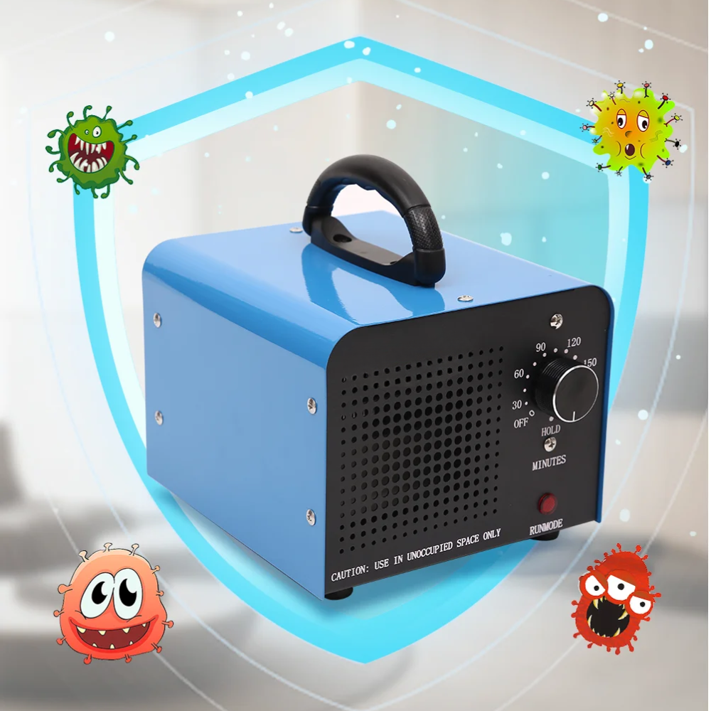 Compact Ozone Air Purifier 10000mg/h for Home, Office, Car & Small Rooms