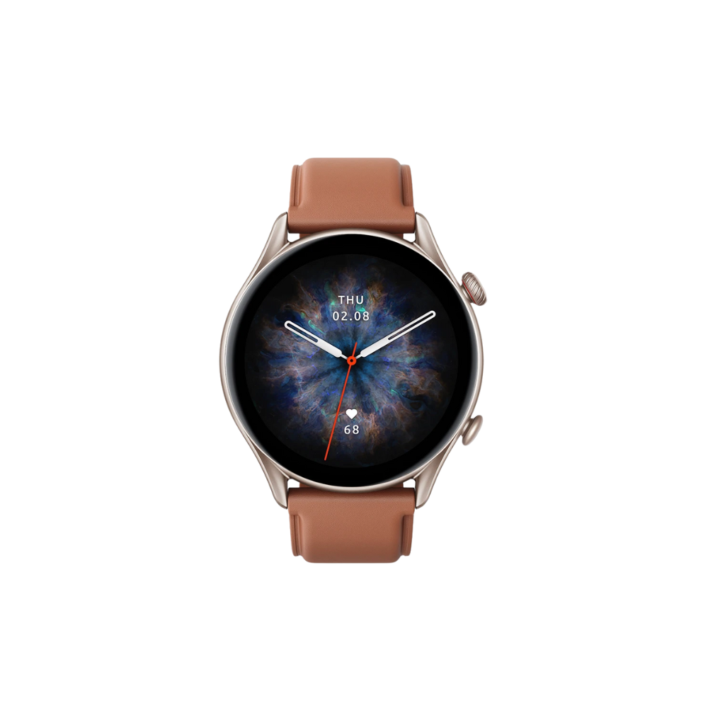 1.45" AMOLED Fitness Smartwatch with Sleep, Step & Heart Monitoring – GTR 3 Pro 46mm
