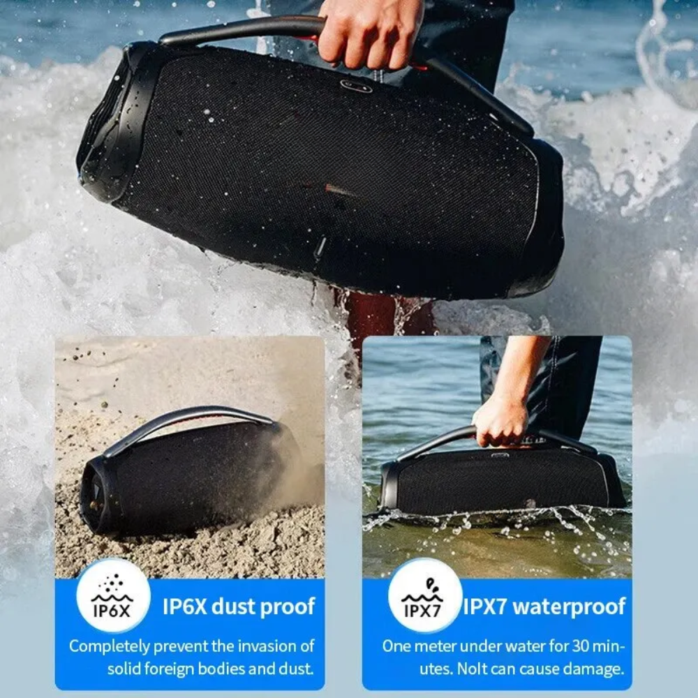 Wireless Outdoor Bluetooth Speaker – 6.1 Channel, Deep Bass, Waterproof Design