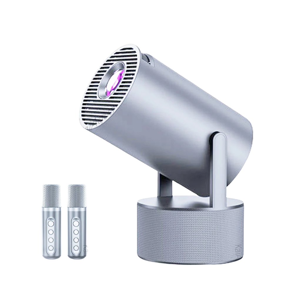 4K Portable Projector with Wi-Fi 6 and Android 11