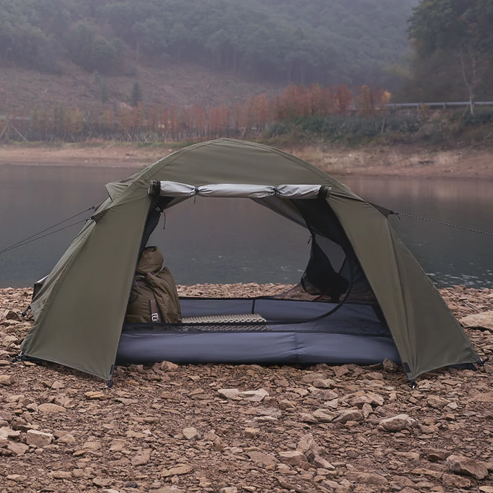 1-2 Person Waterproof Camping Tent with Sun Protection and Easy Setup