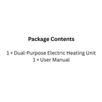 800W Vertical Electric Heating Unit Smart Voice-Controlled Warmer for Home Use