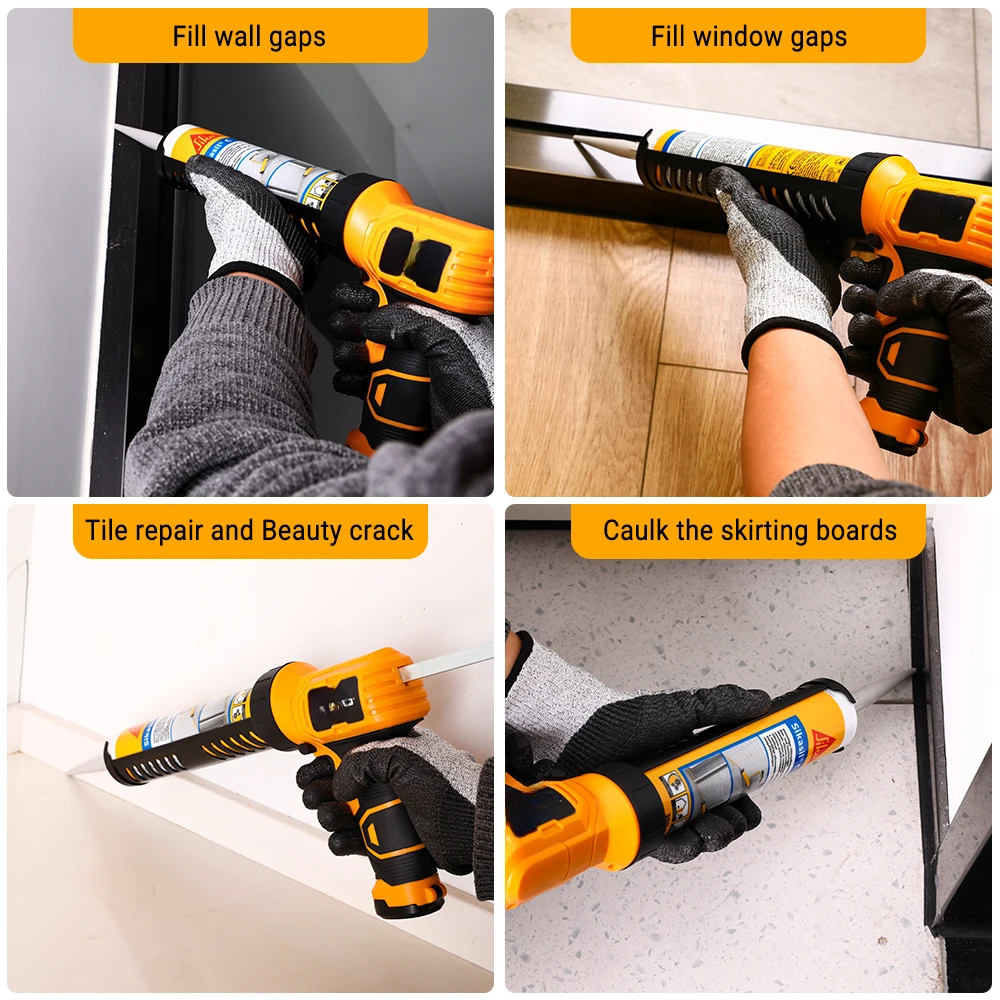 Electric Hot Glue Gun with Long Battery Life – Ideal for Sealing, Repairs & Home Crafting
