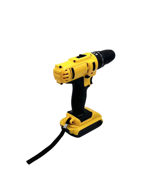 21V Cordless Drill & Screwdriver Kit with Rechargeable Battery for Home DIY